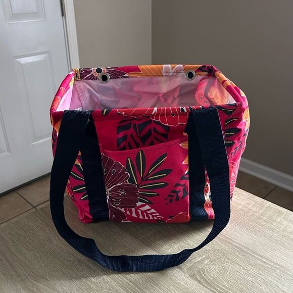NWOT … THIRTY-ONE “Tropical” Collapsible Tote Bag - Picture 1 of 5